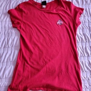 Ohio State Women's Tshirt Cotton XL may run smaller like L